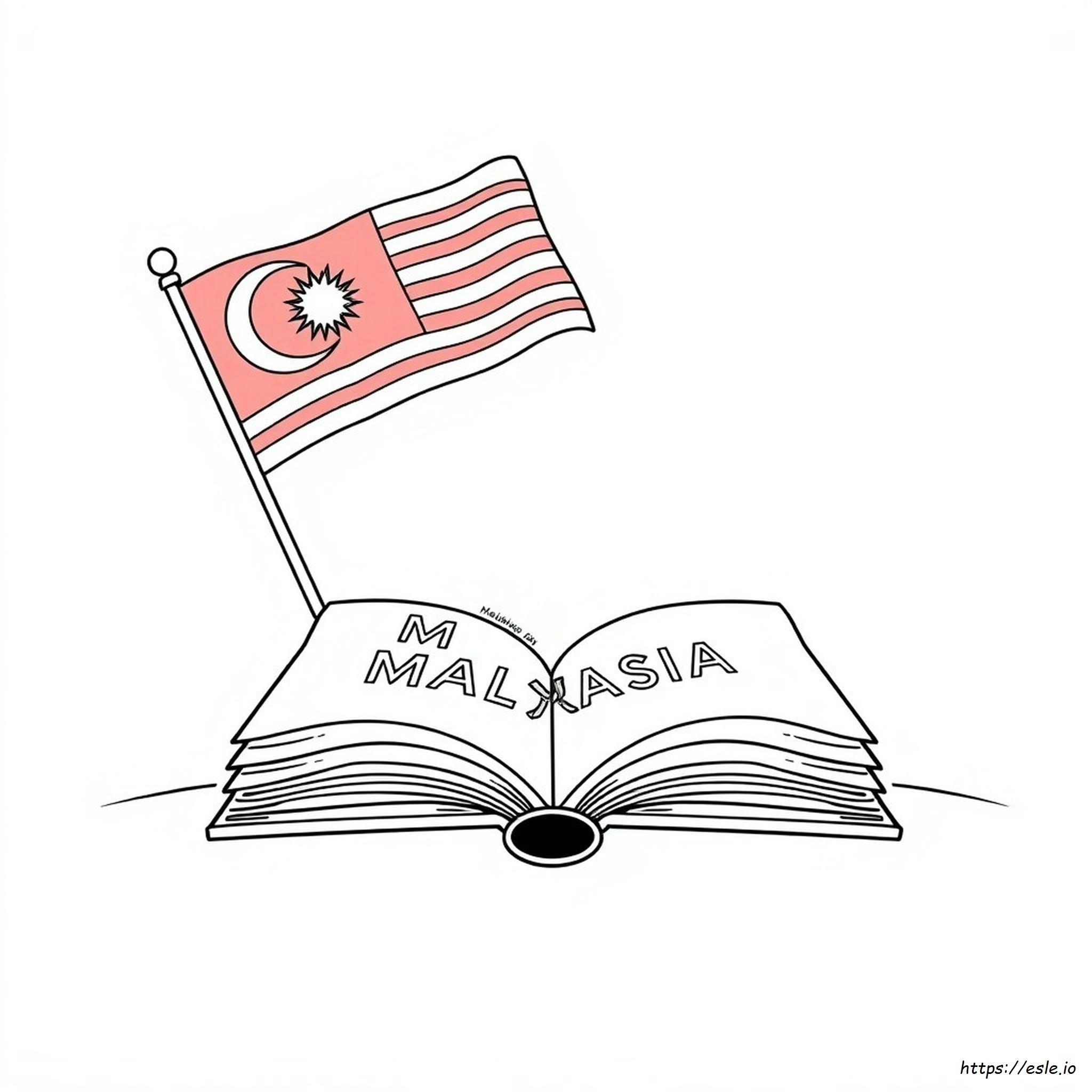 Printable Malaysia Day Colouring Pages