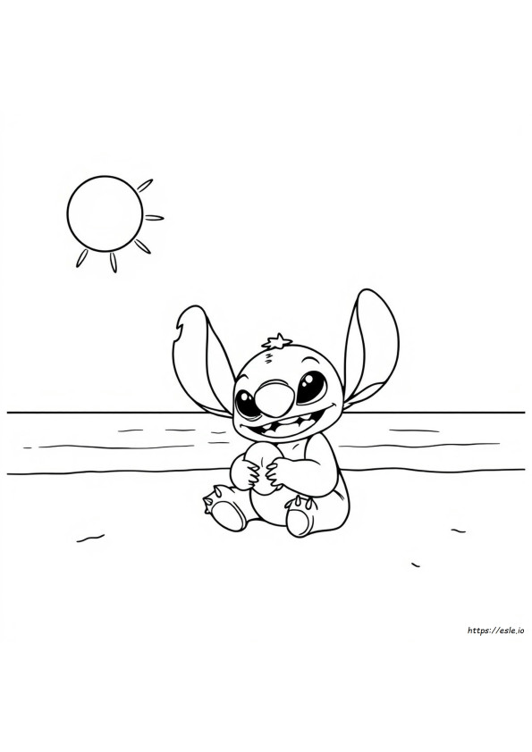 Disney Colouring Pages Stitch