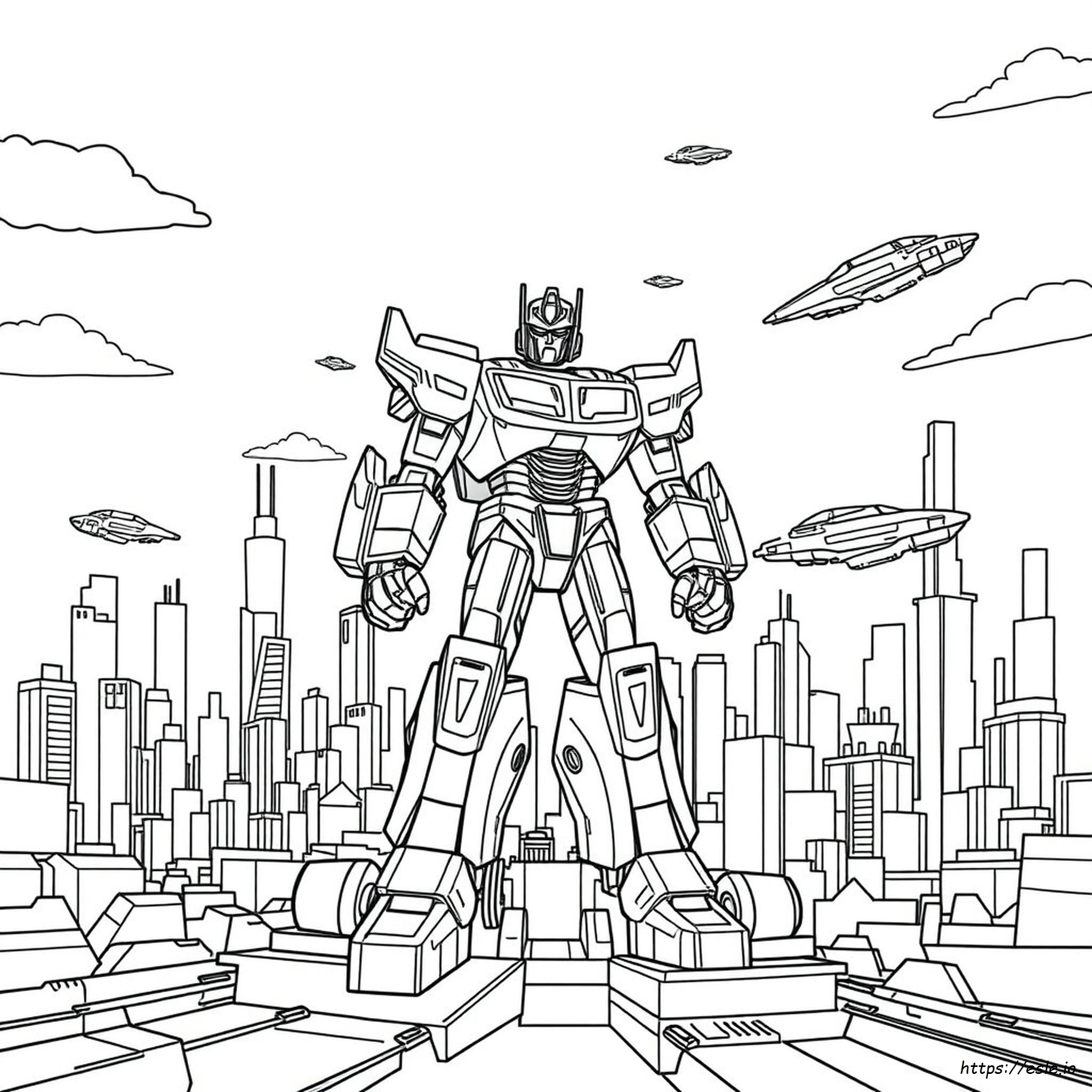 Megatron Transformers Ausmalbilder