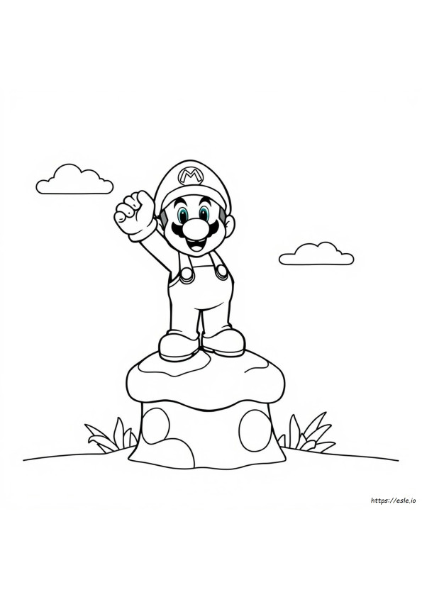 Disegni Da Colorare Di Super Mario Odyssey Da Stampare