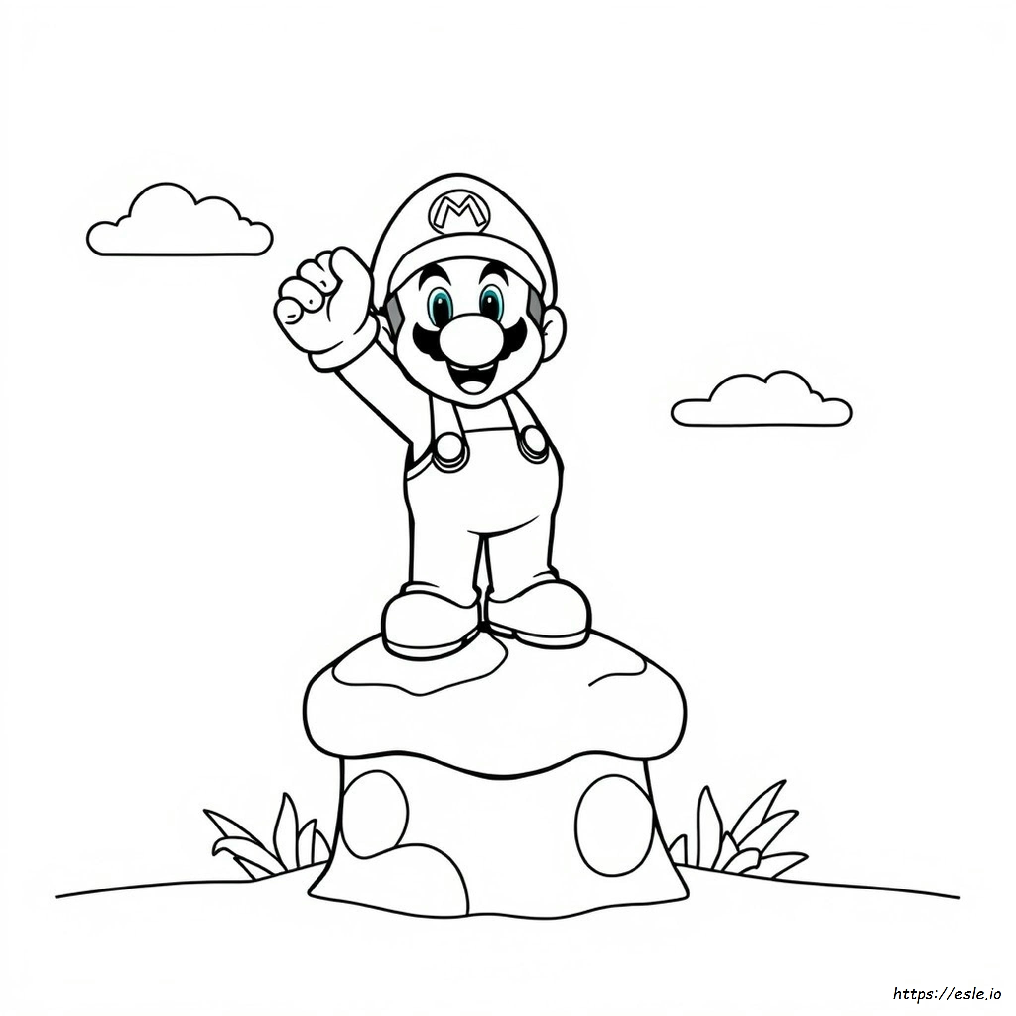 Mario Odyssey Printable Coloring Pages