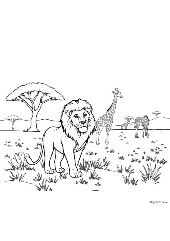Coloriages Animaux Sauvages