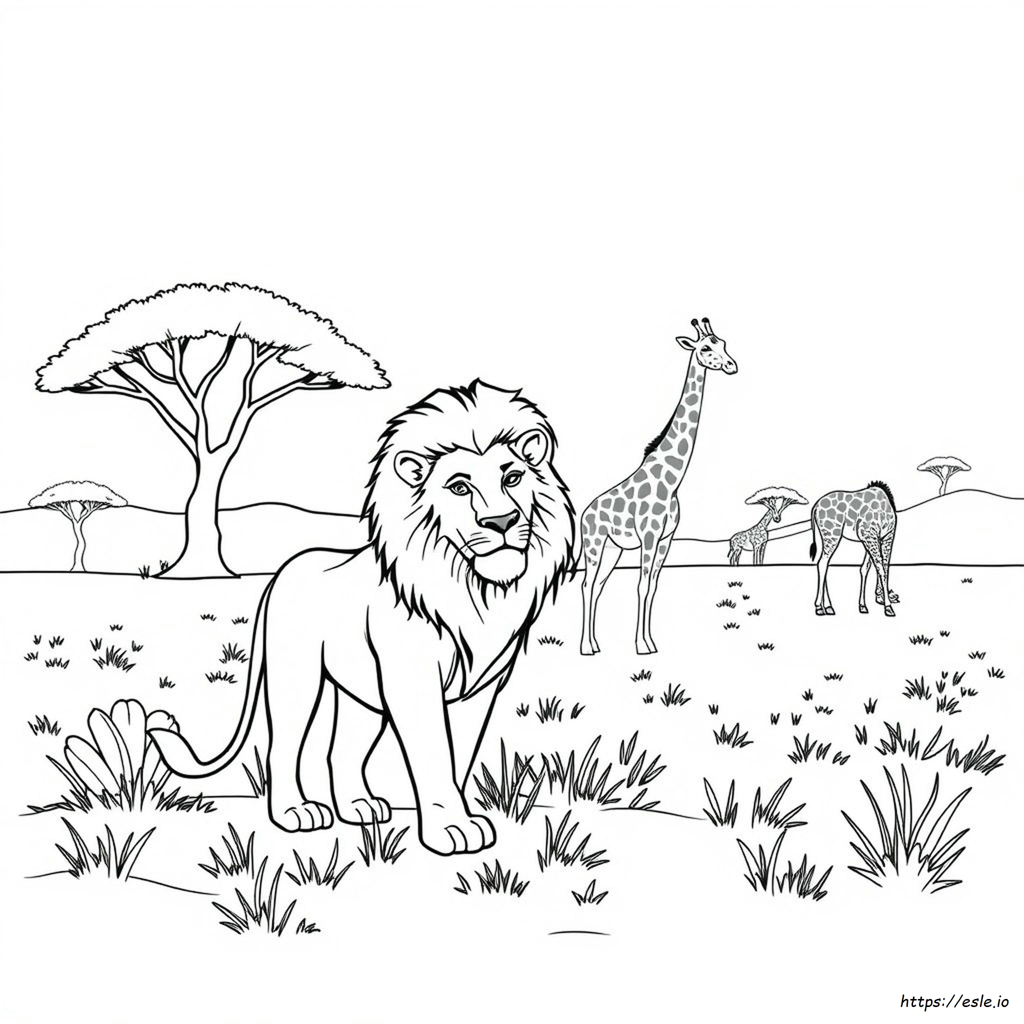 Wildlife Animal Coloring Pages