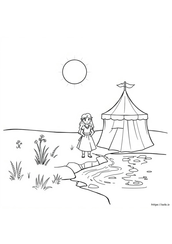 Fair Colouring Pages