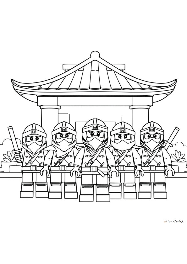Ninjago v rityssivut Ovat Ilmaisia Tulostettavia V rityskuvia Lego 