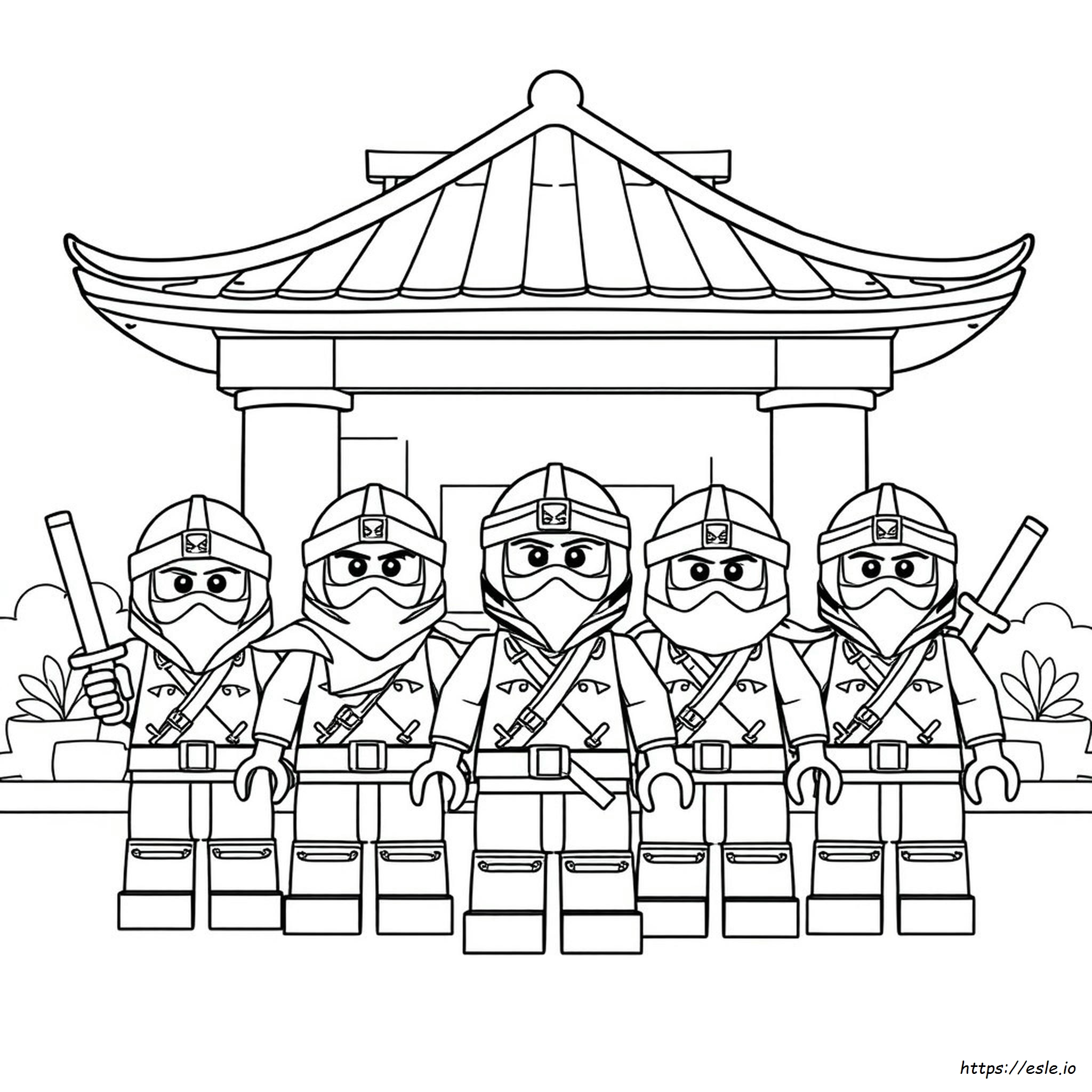 Ninjago Ausmalbilder
