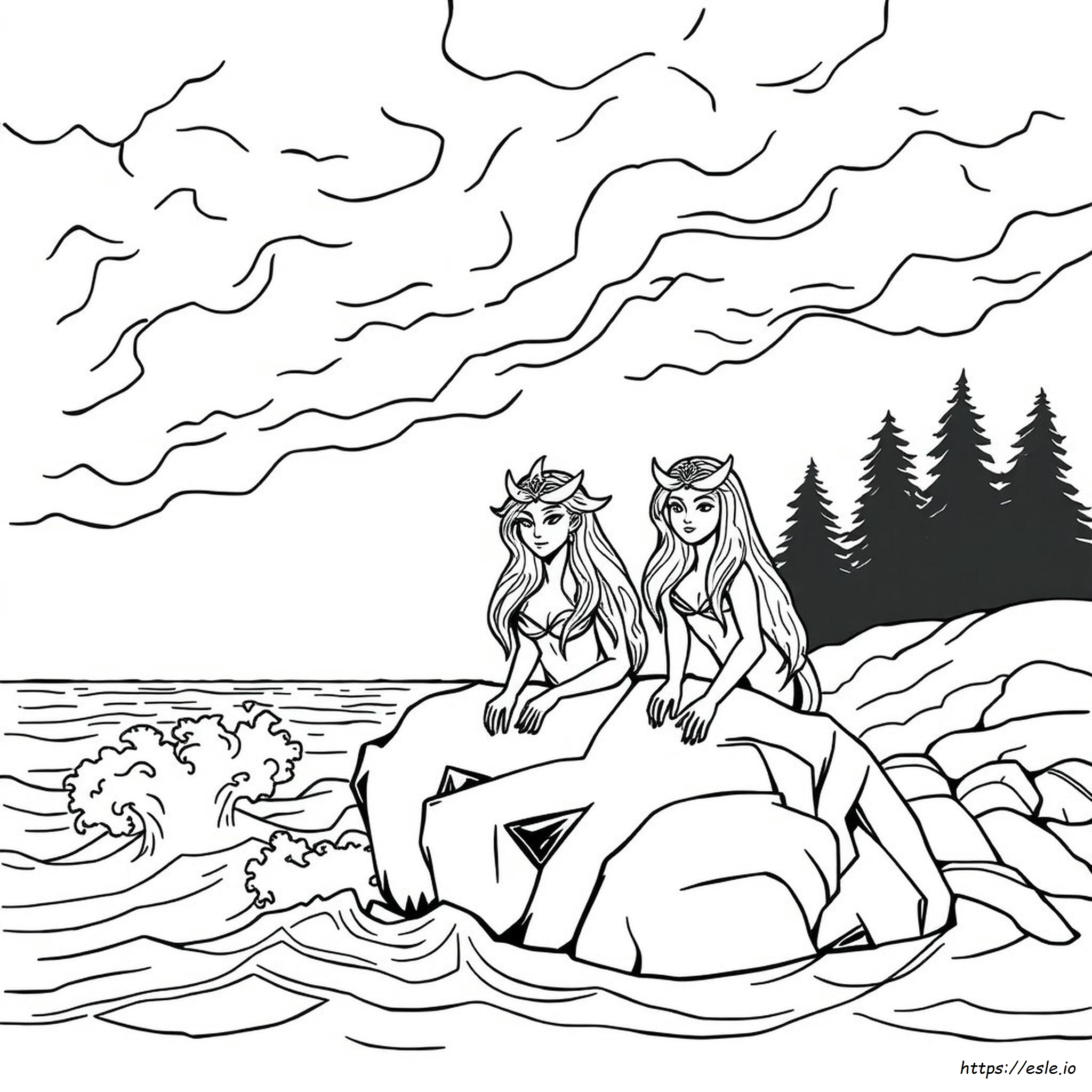 Siren Head Colouring In