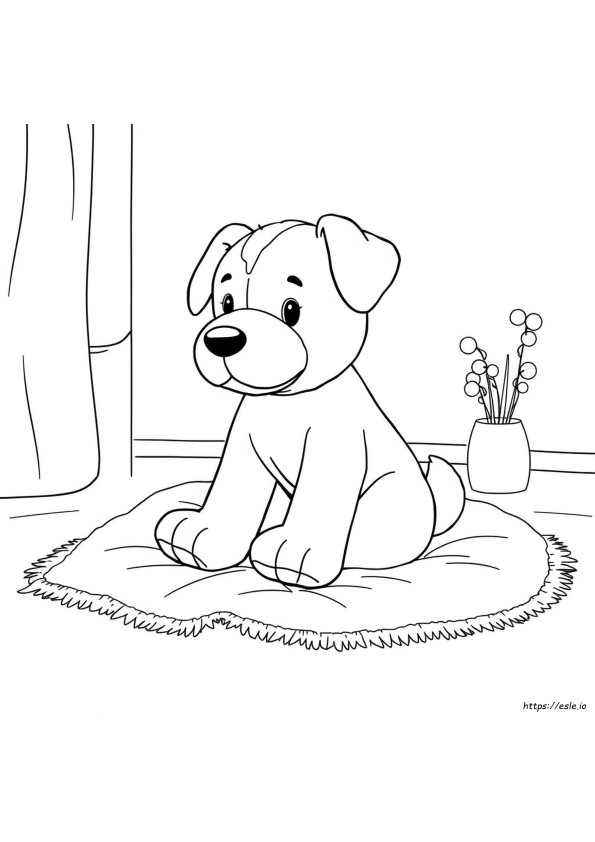 Plush Coloring Pages