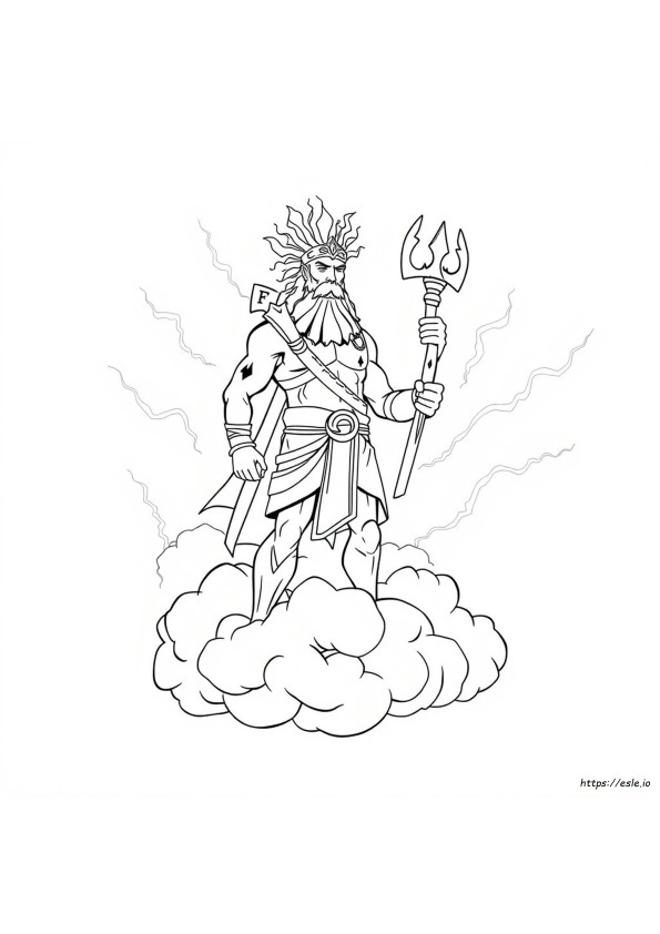 Fortnite Zeus Ausmalbilder