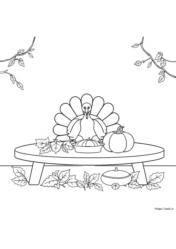Thanksgivign Coloring Pages