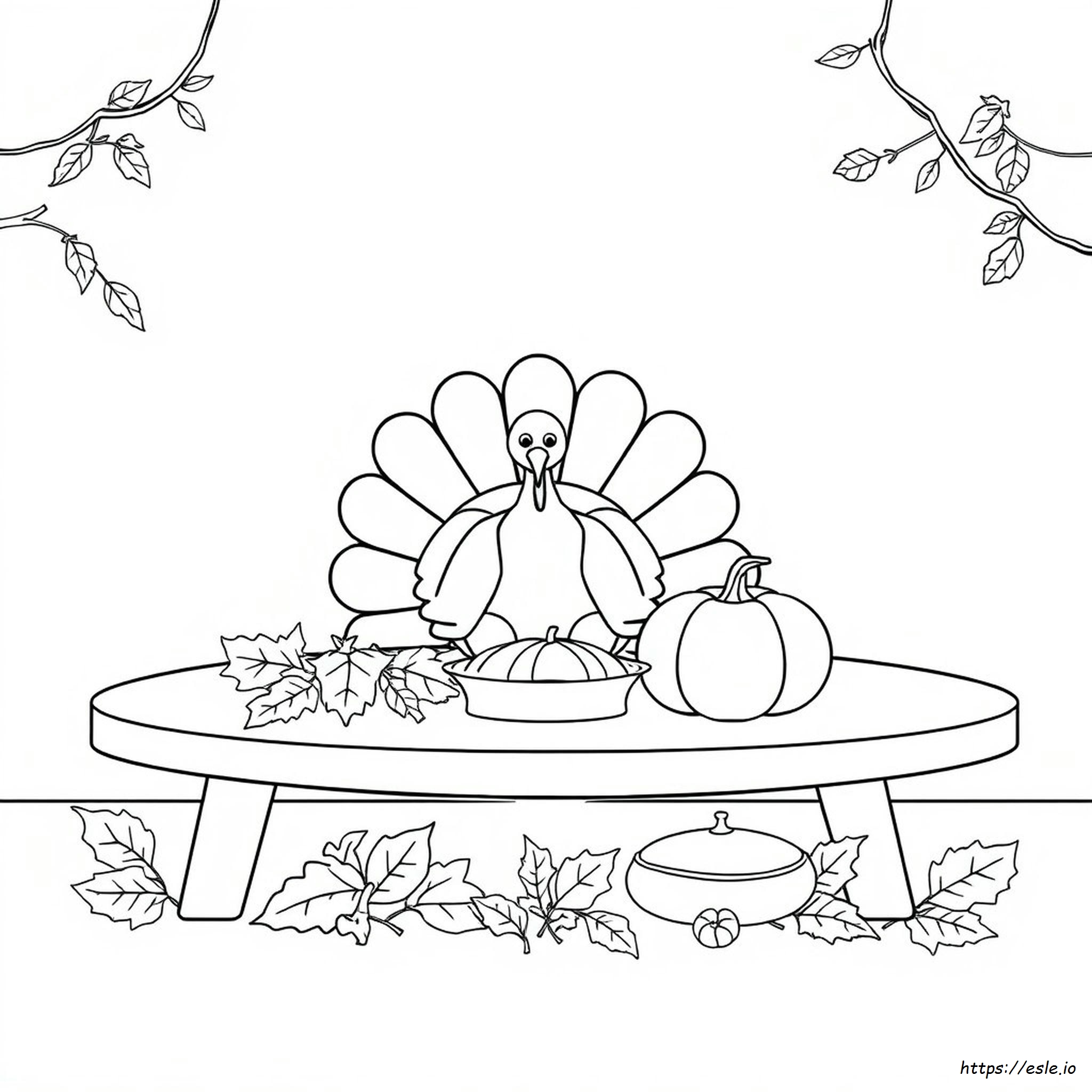 Thanksgivign Coloring Pages