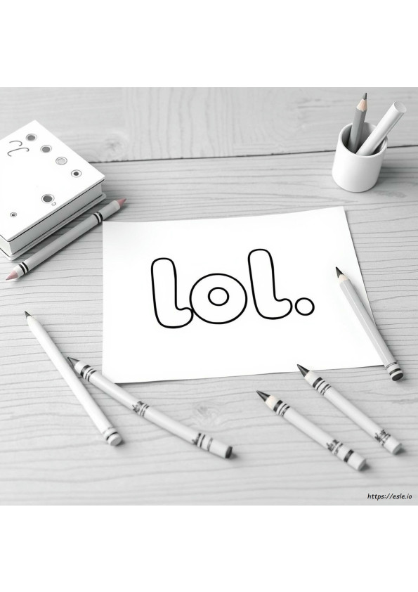 Print Lol Coloring Pages