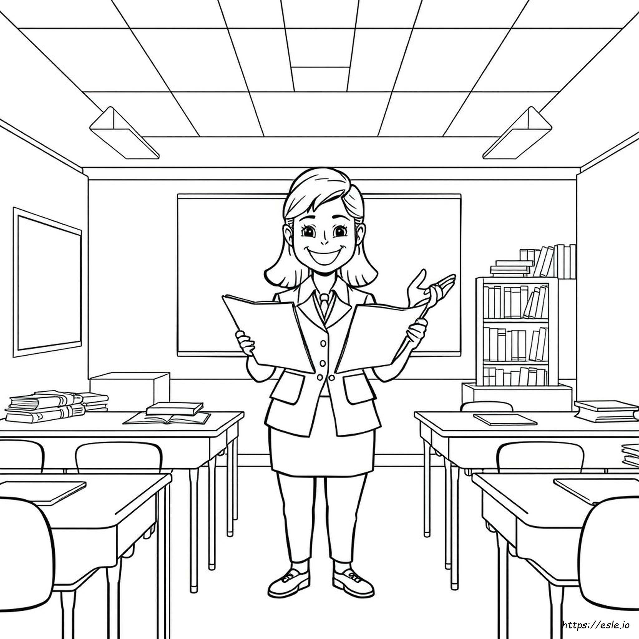 Maestros Para Colorear Imprimible Gratis