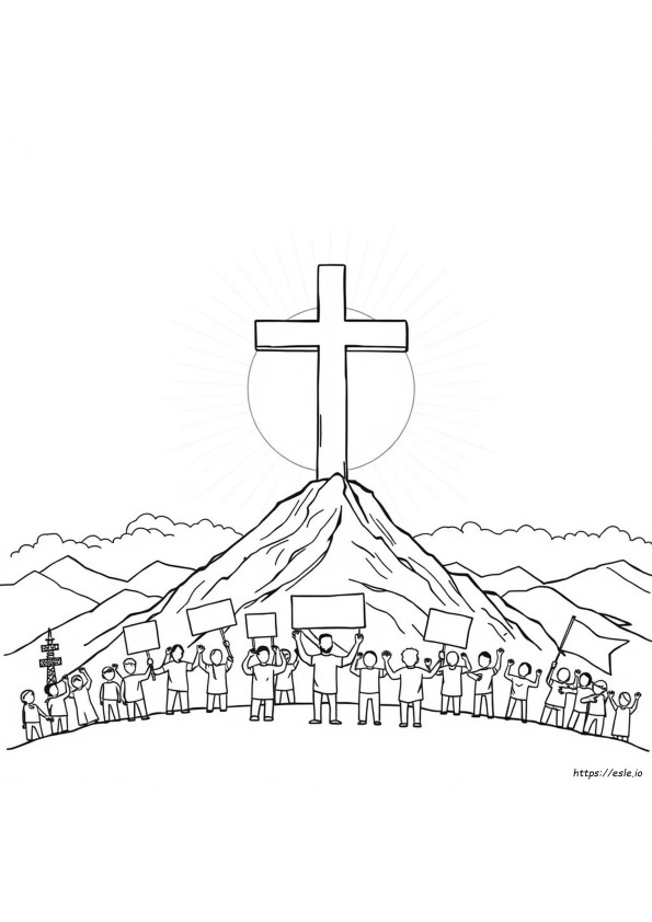 Evangelism Coloring Pages