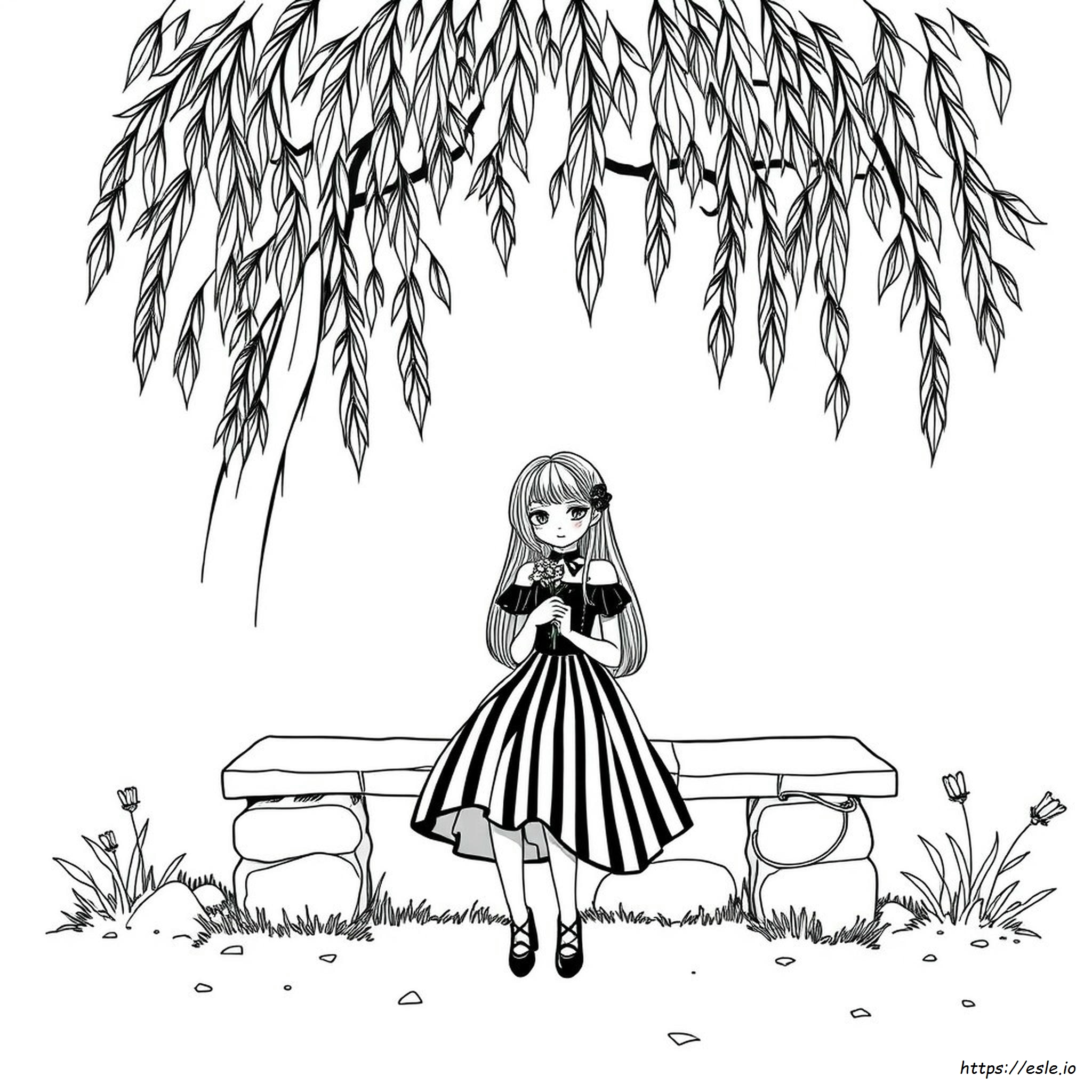 Pastel Goth Coloring Pages Pdf