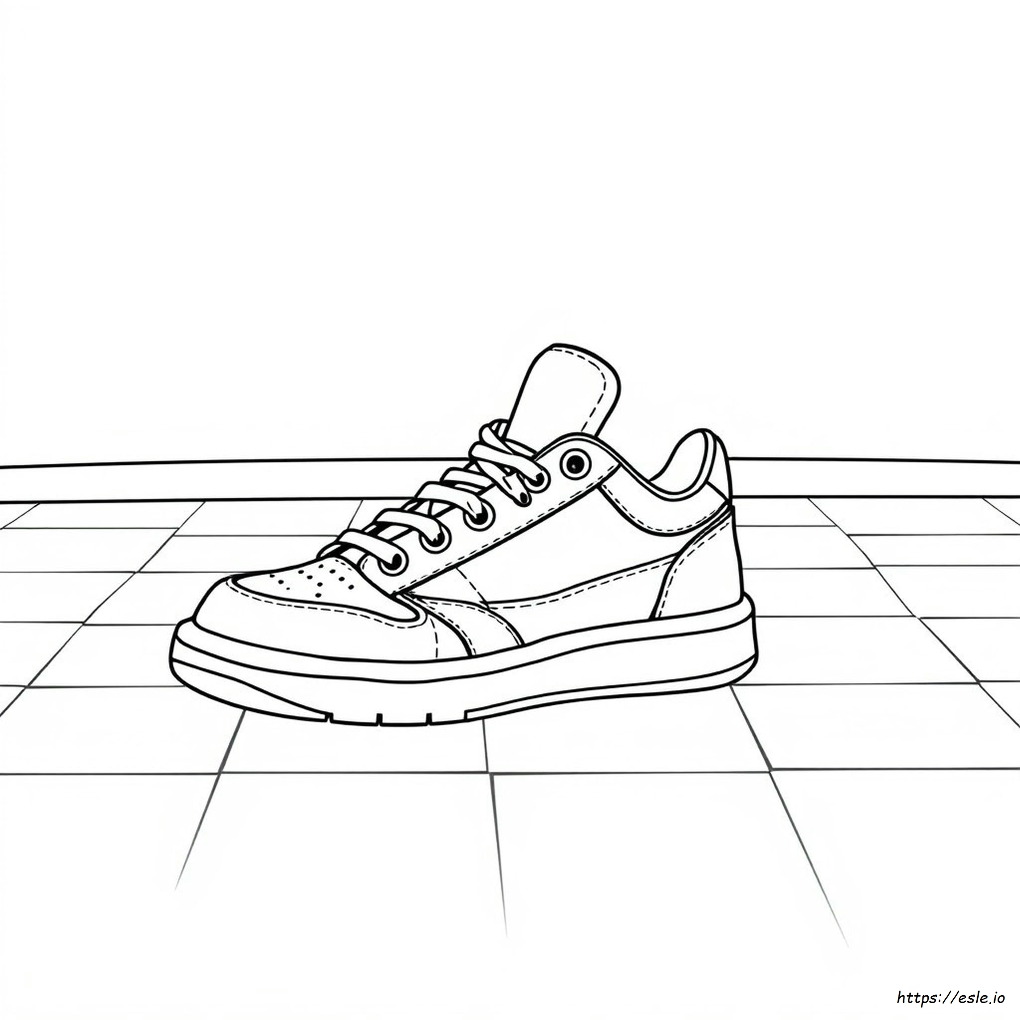 Sneaker Da Colorare