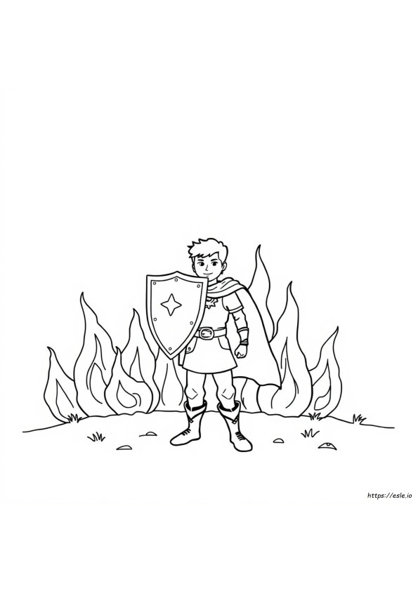 Coloriage Danger