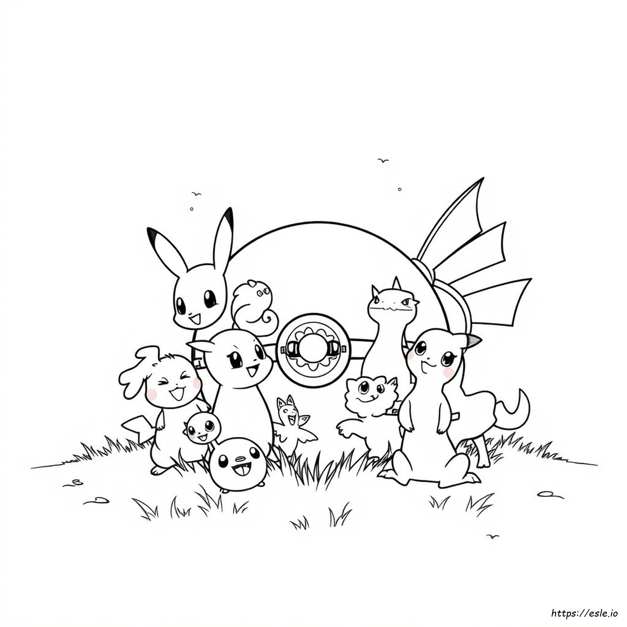 100 Pokemon Coloring Pages Printable