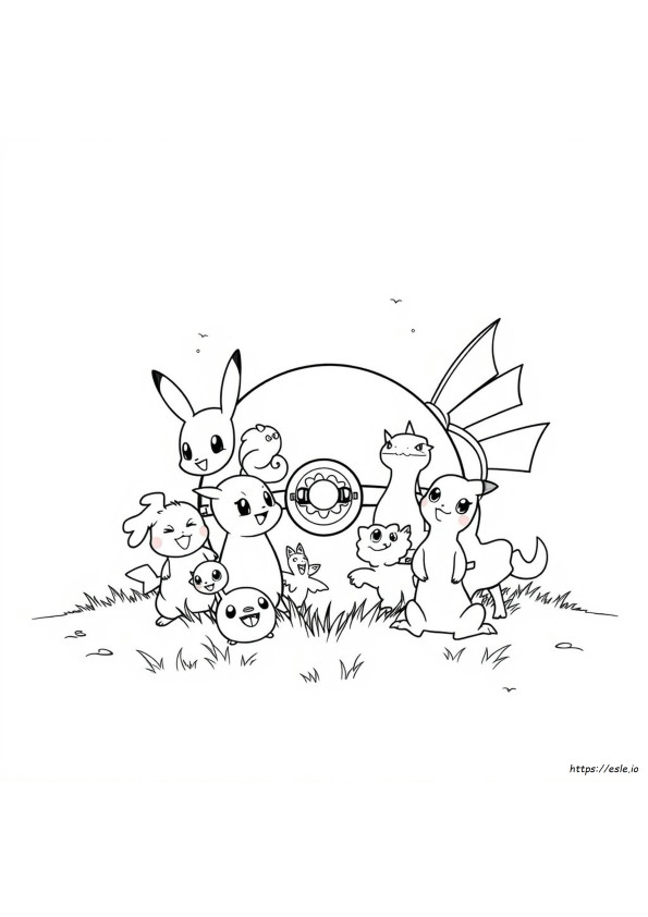 100 Pokemon Coloring Pages Printable