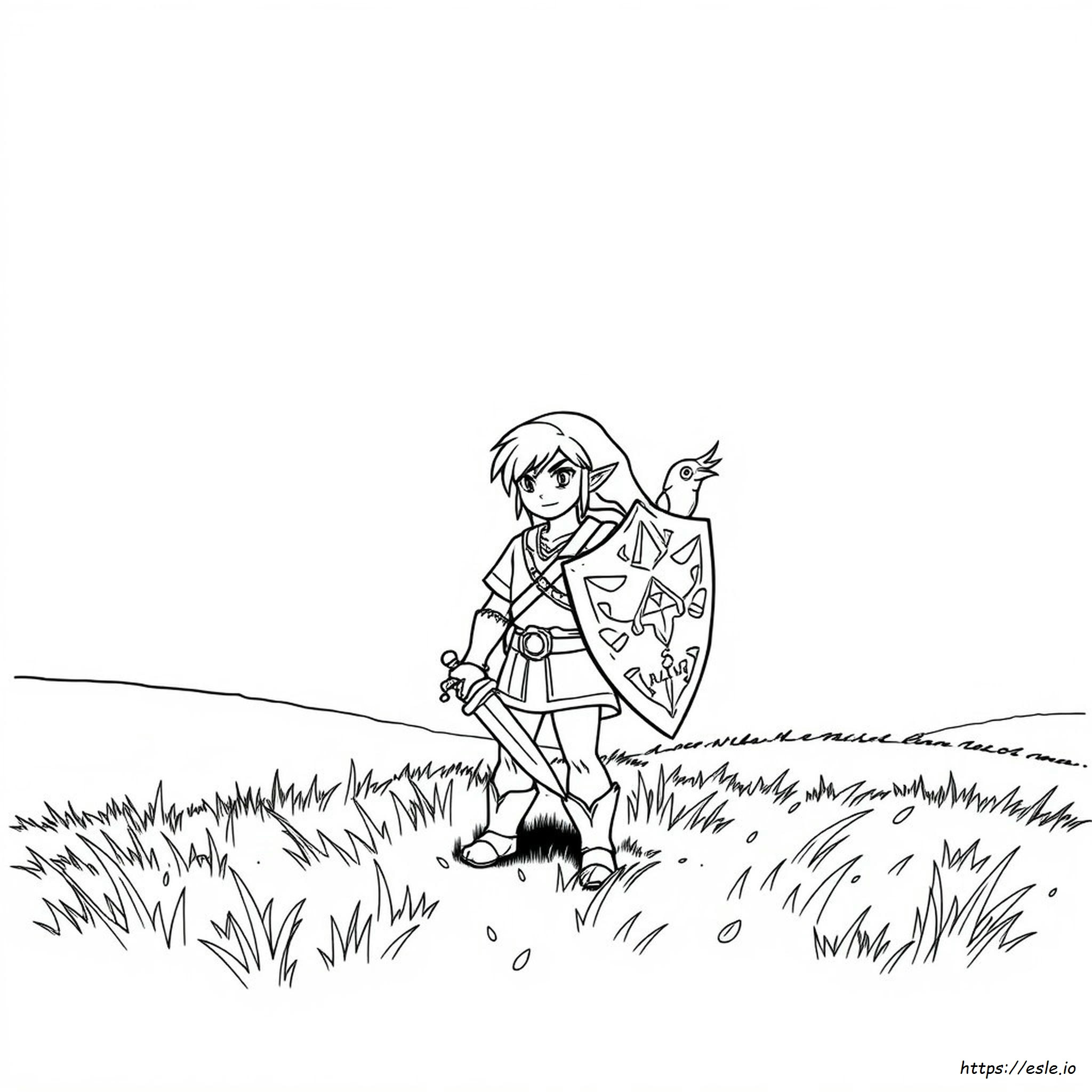 Zelda Tears Of The Kingdom Coloring Pages