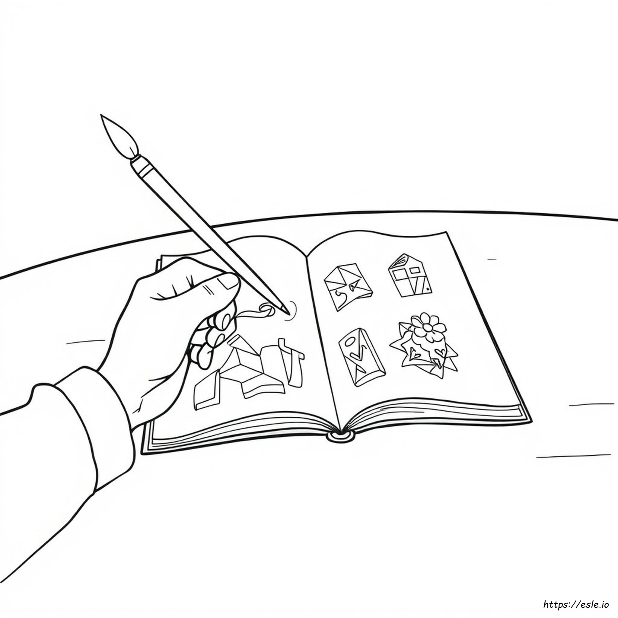 Ilustrasi Mewarnai