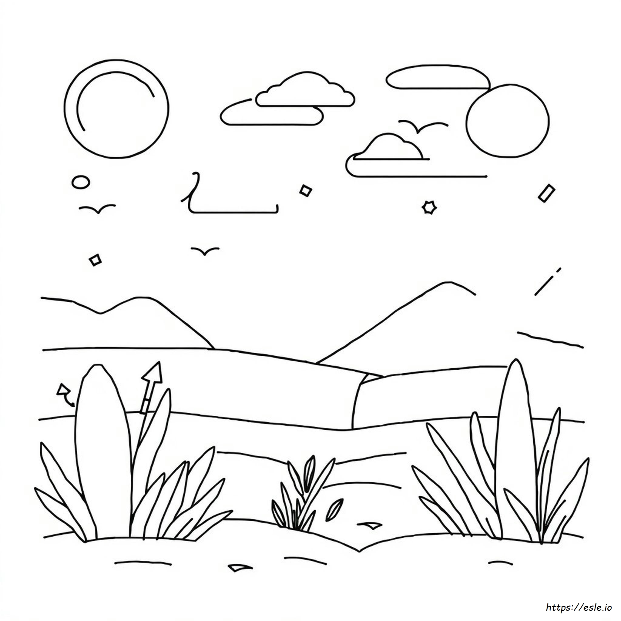 Square Color By Number Coloring Pages