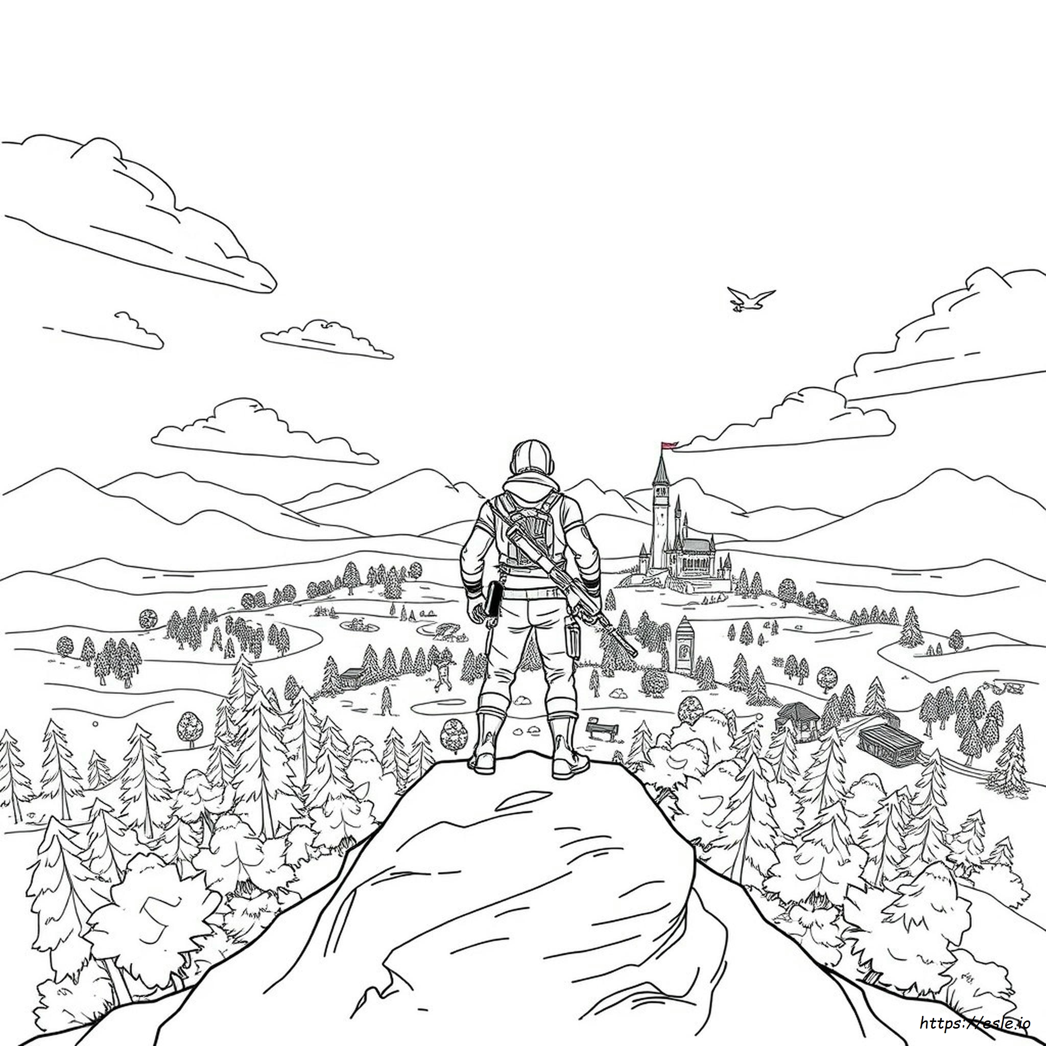 Coloring Fortnite Printables