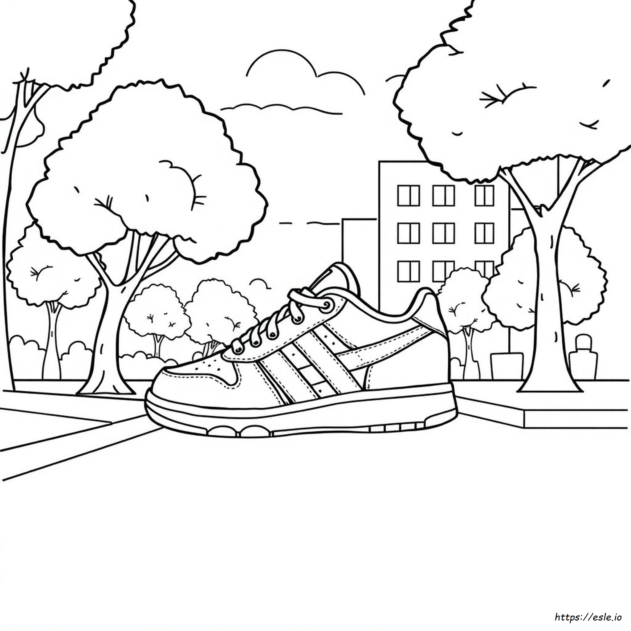 Sneaker Coloring Pages Printable