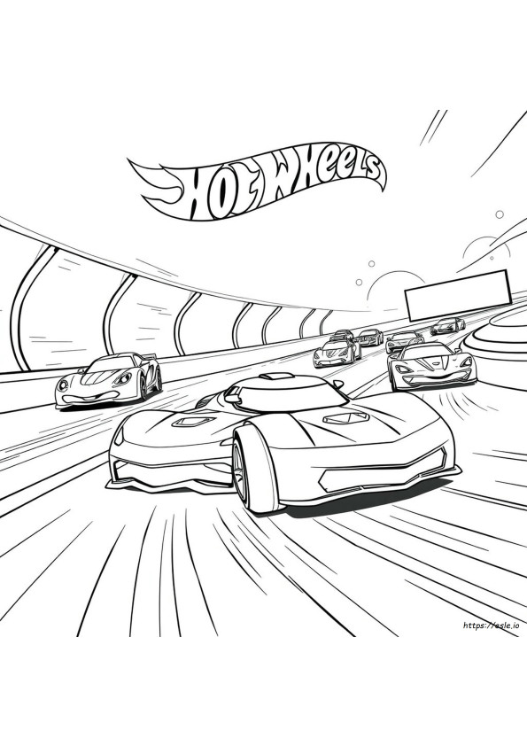 Hot Wheels De Colorat Printabile