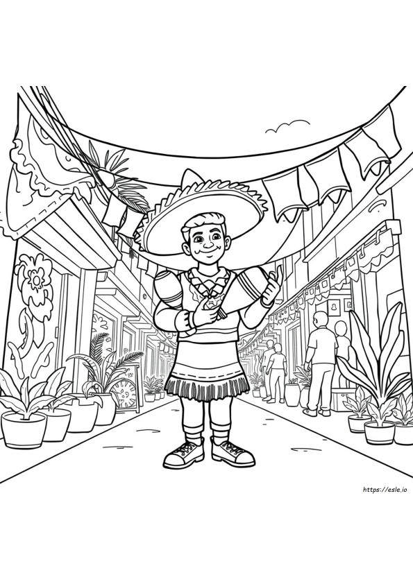 Chicano Coloring Pages
