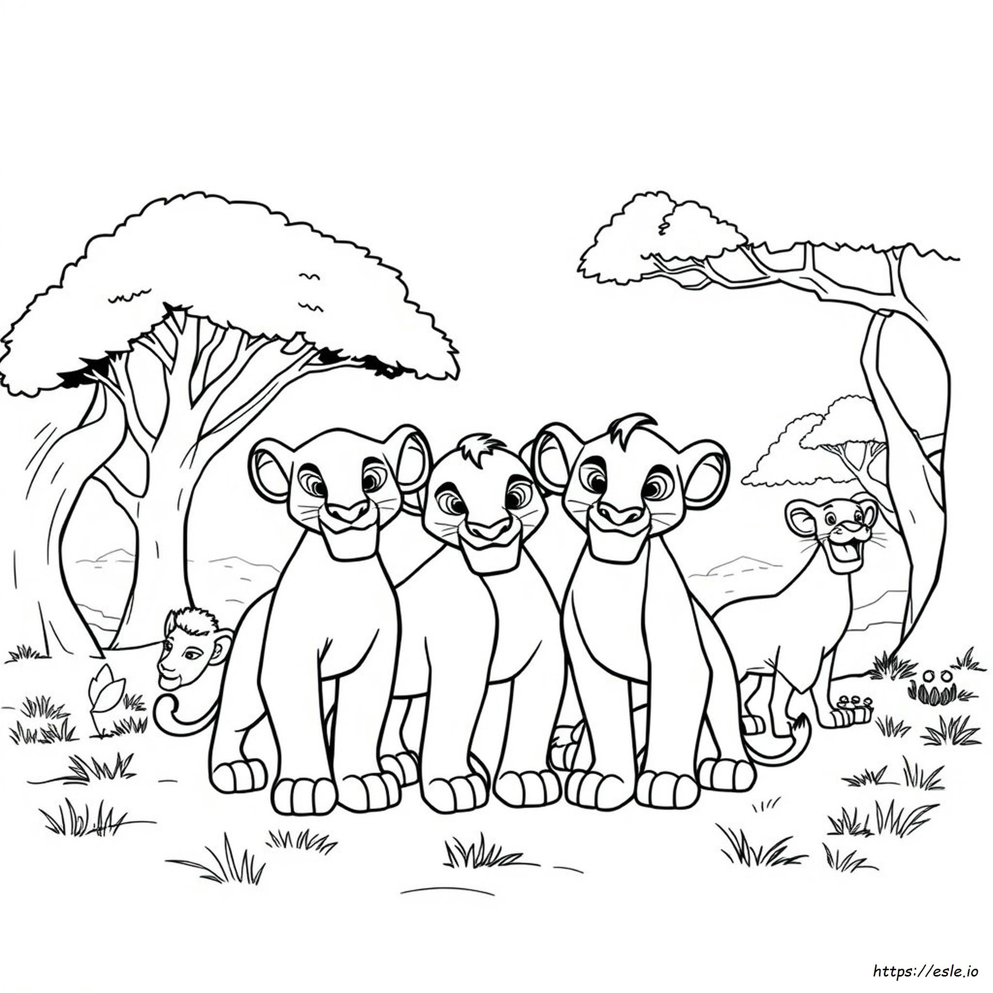 Free Printable Lion Guard Coloring Pages