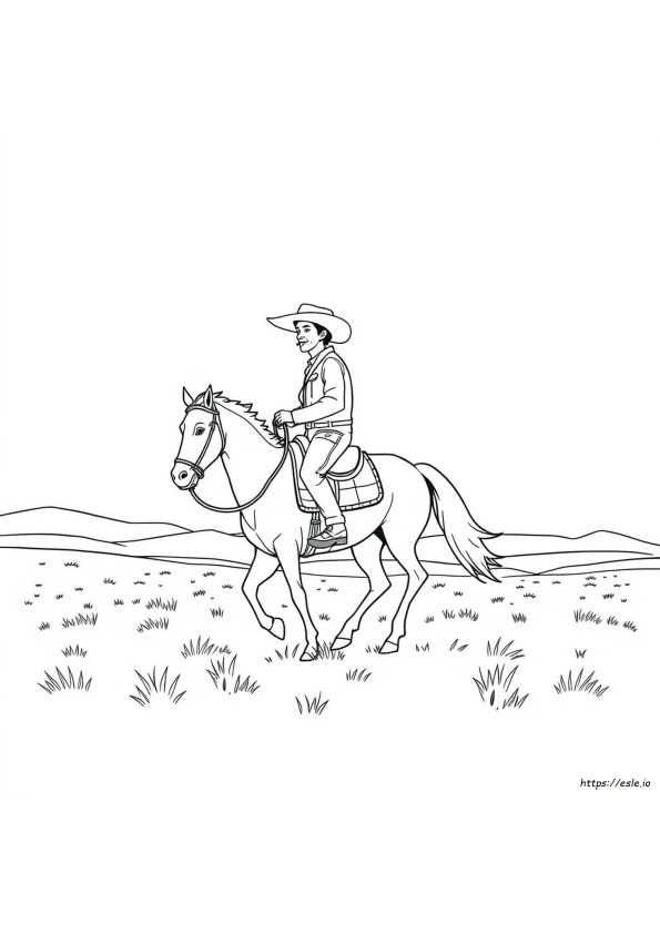 Gaucho Da Colorare