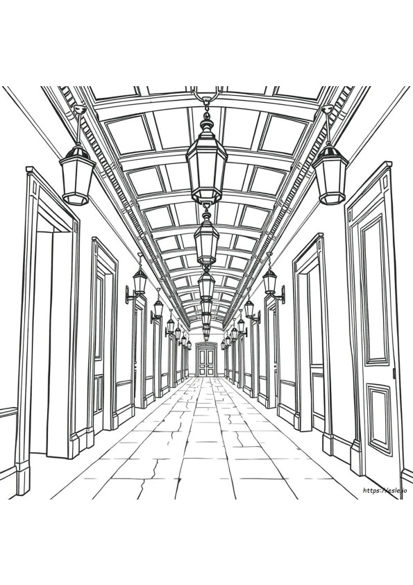 Long Colouring Pages