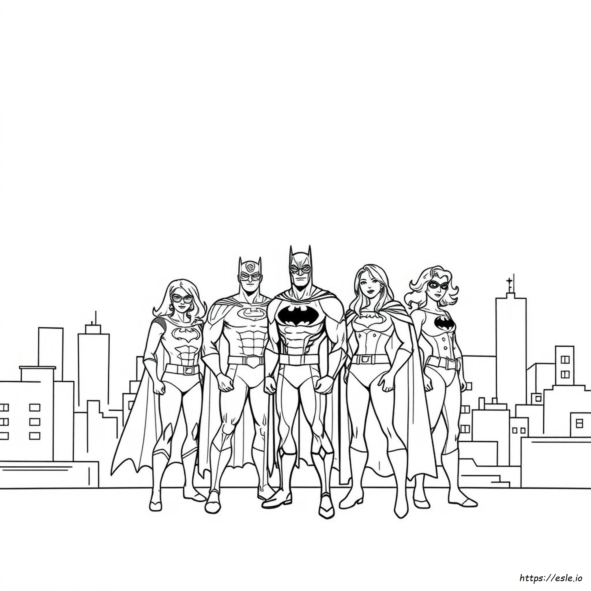 Dibujos De Dc Para Colorear