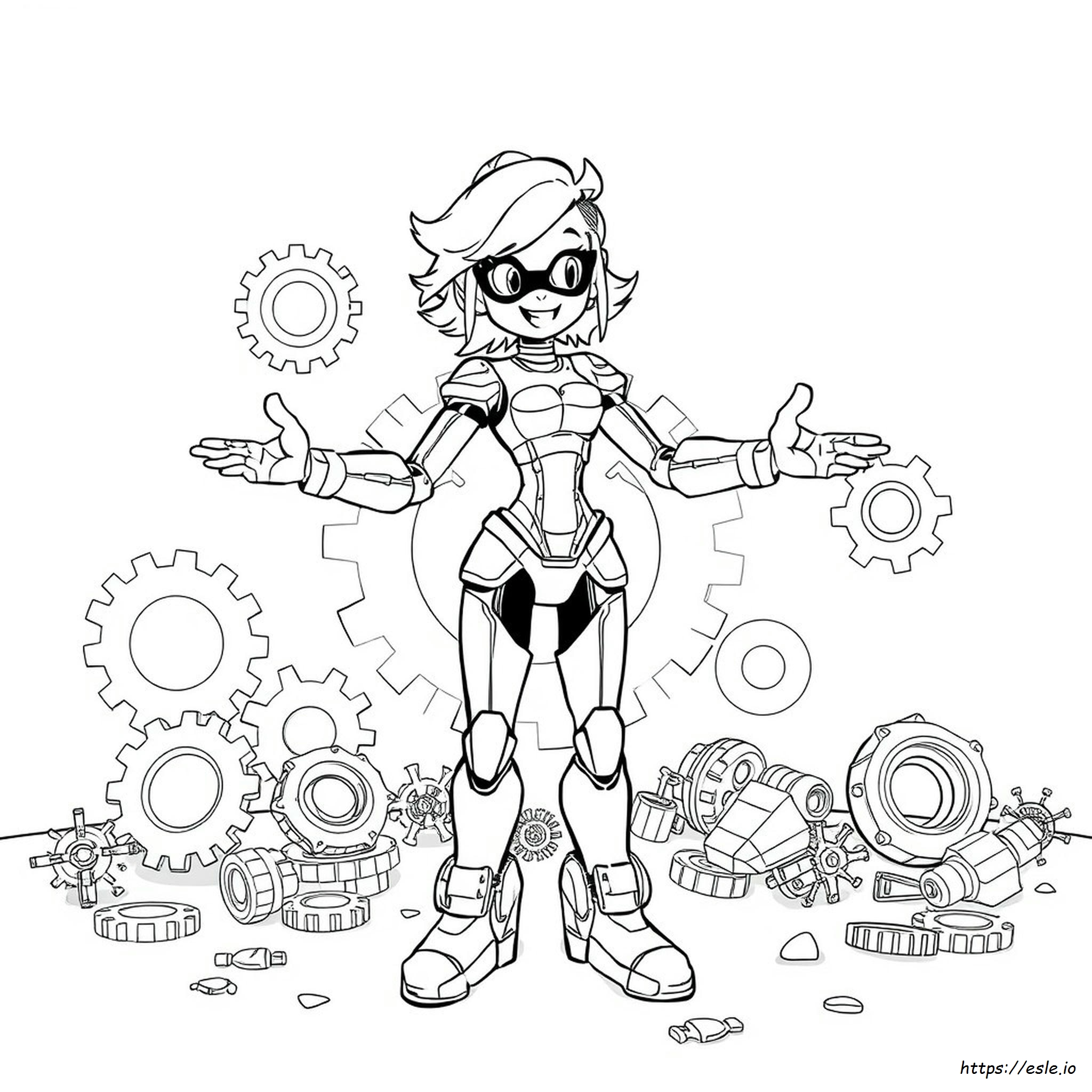 Dibujos De Amy Exe Para Colorear