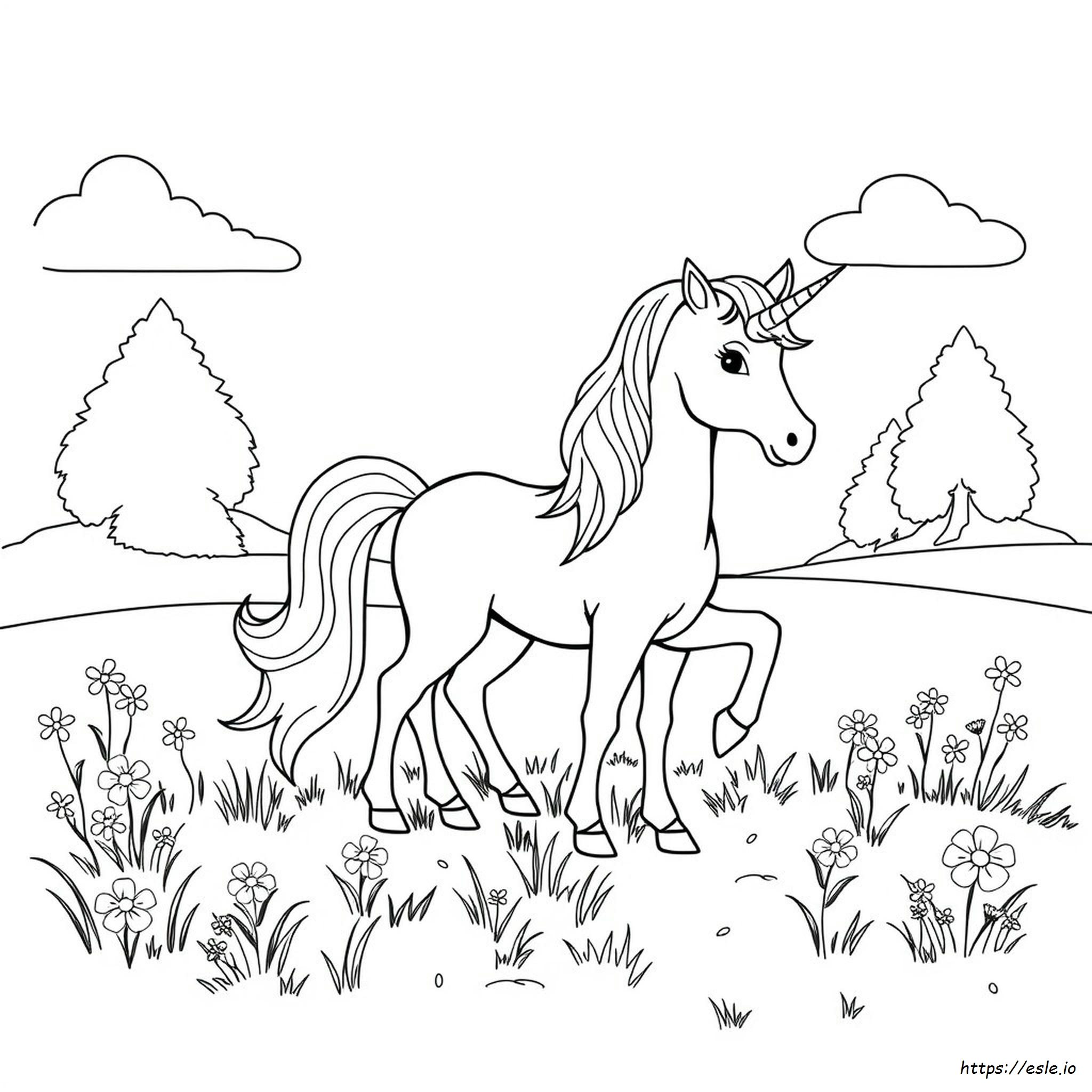 Unicorno Da Colorare