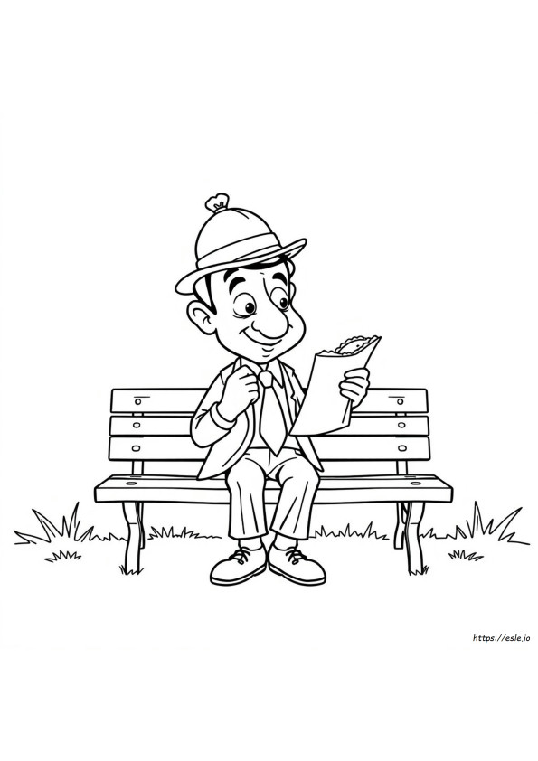 Mr Bean Disegni Da Colorare