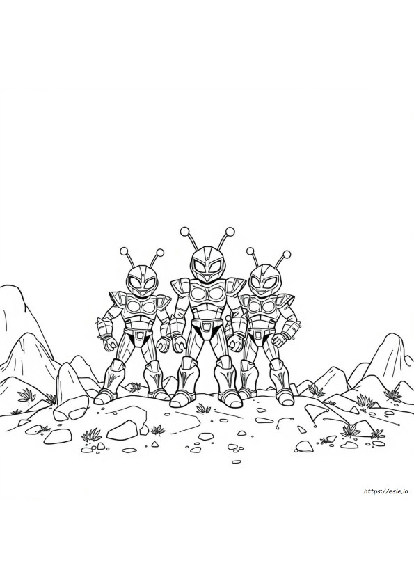 Beetleborgs Kleurplaten