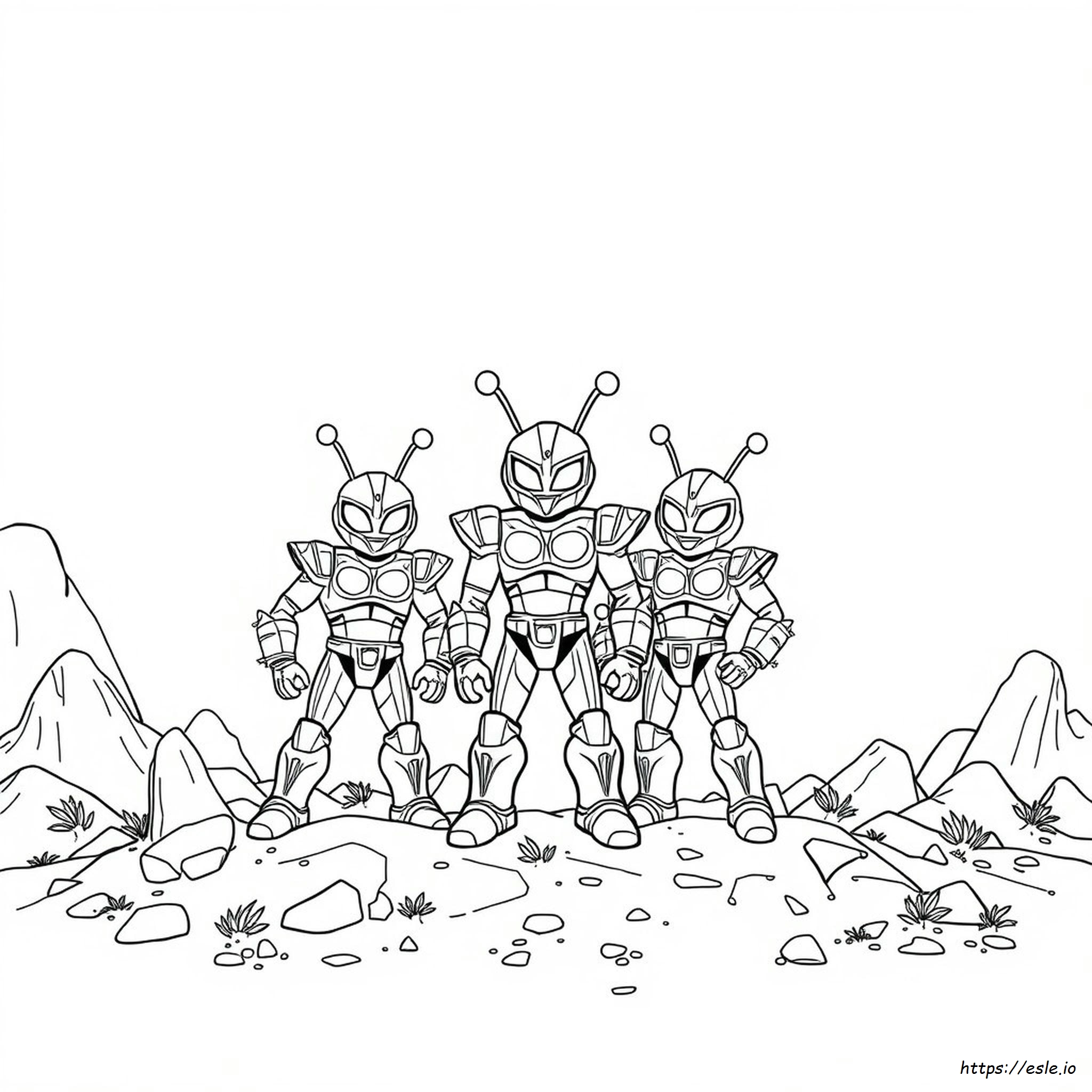 Coloriages Beetleborgs