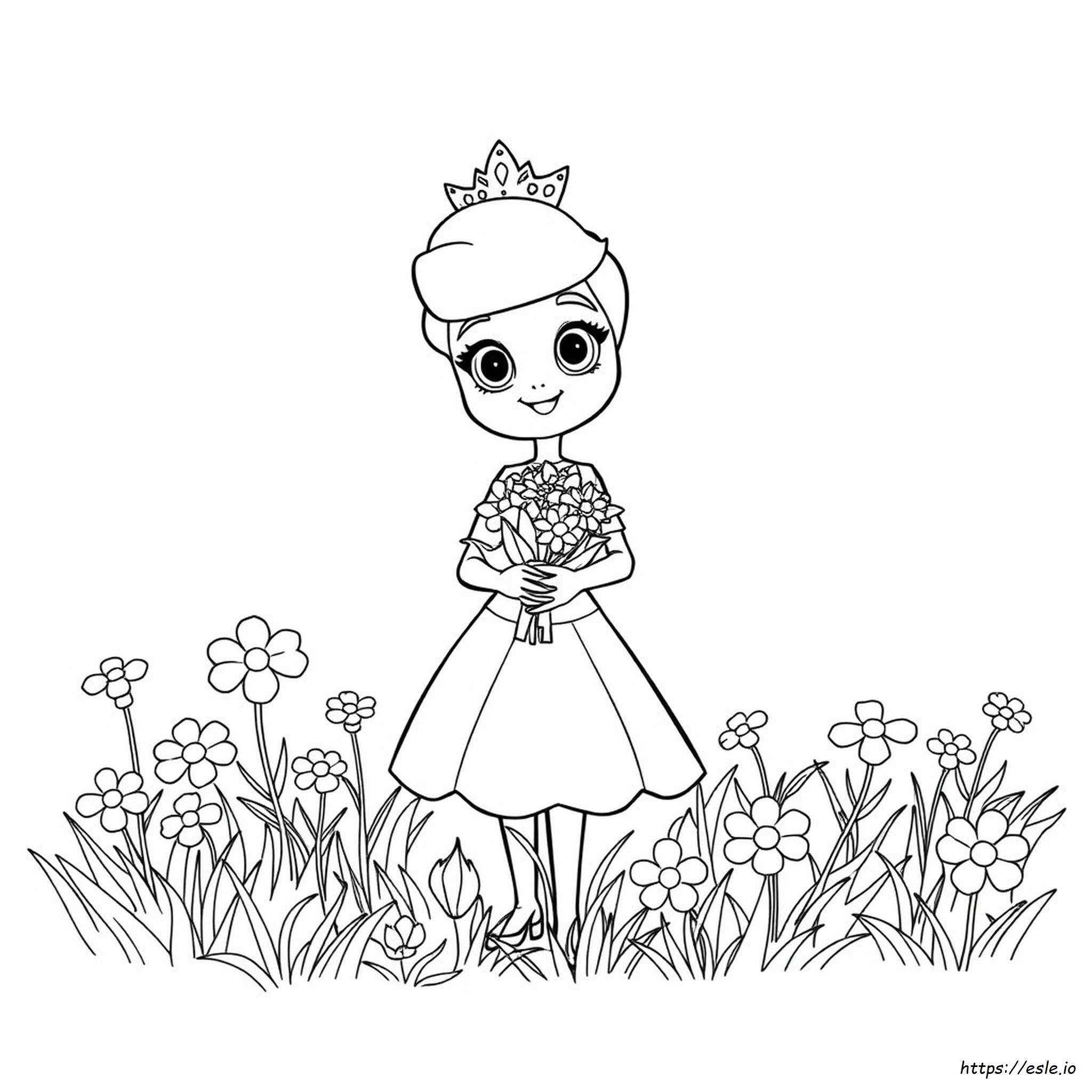 Prinzessin Poppy Ausmalbilder