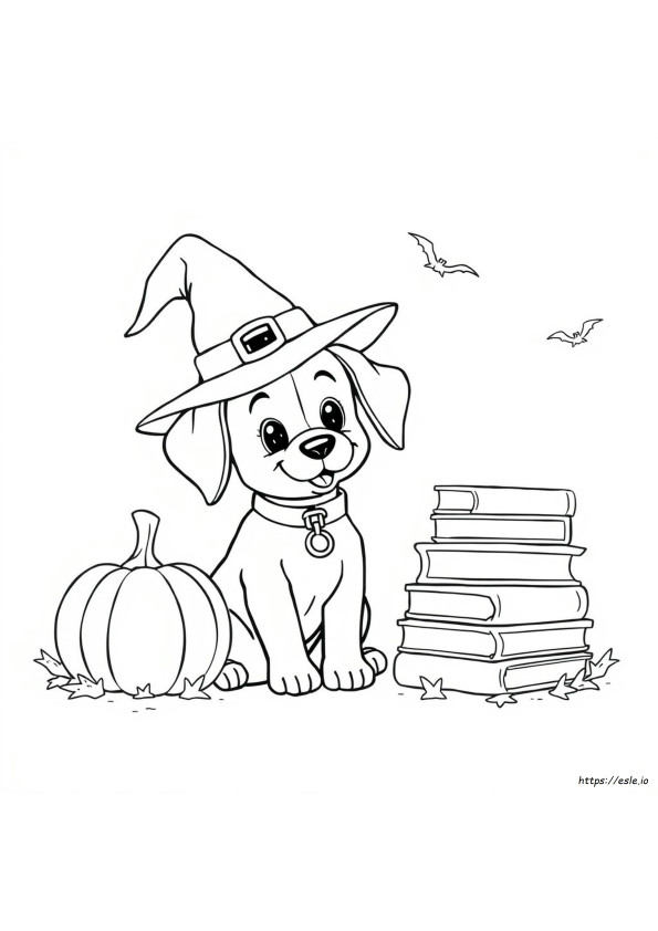 Pet Halloween Coloring Pages