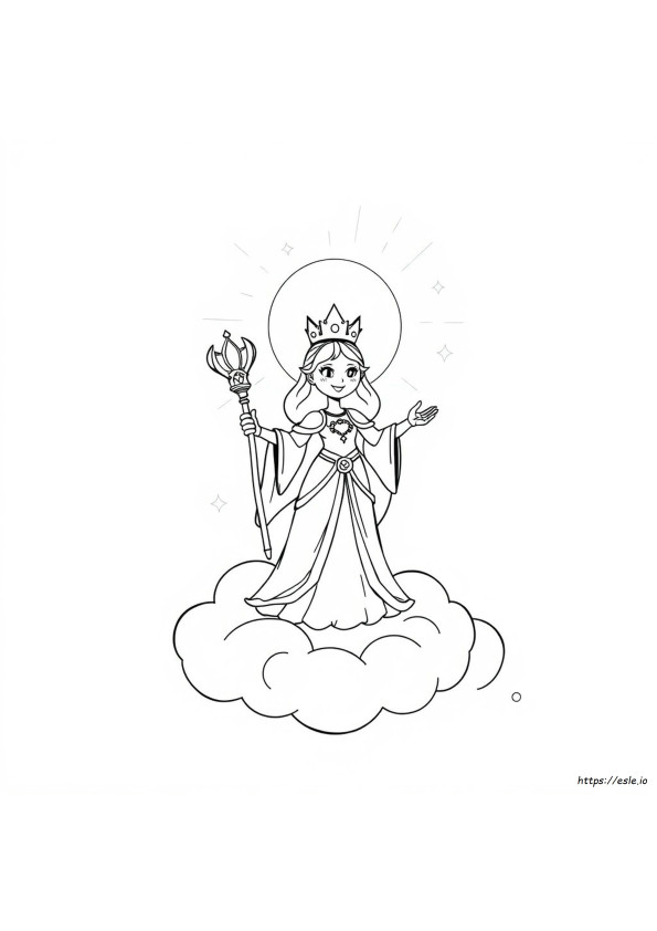 Queen Clarion Coloring Pages