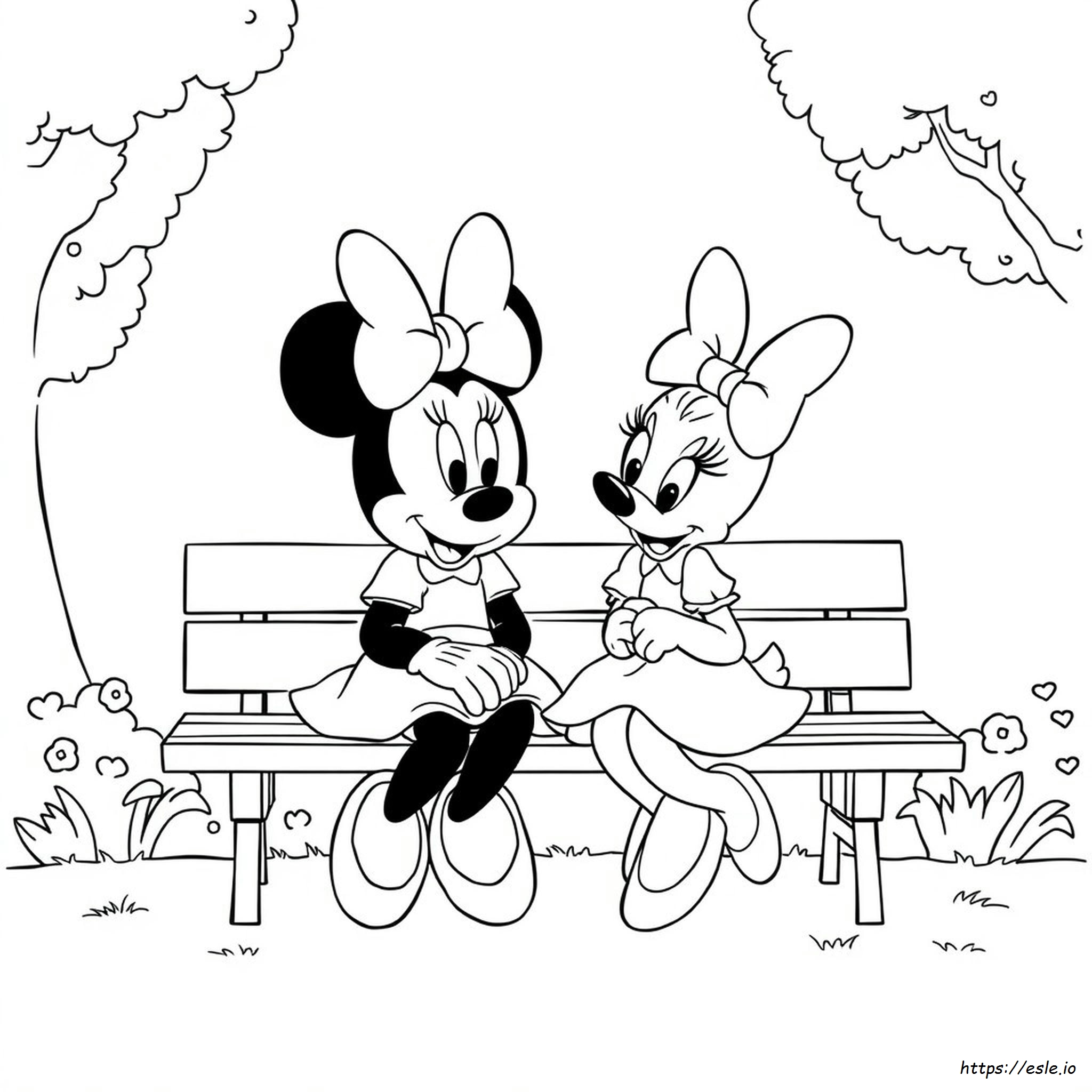Kostenlose Minnie Und Daisy Ausmalbilder Zum Ausdrucken Kostenlose Minnie Und Daisy Ausmalbilder Zum Ausdrucken