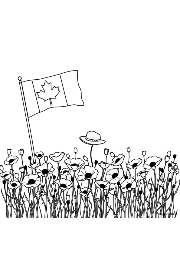Remembrance Day Coloring Pages