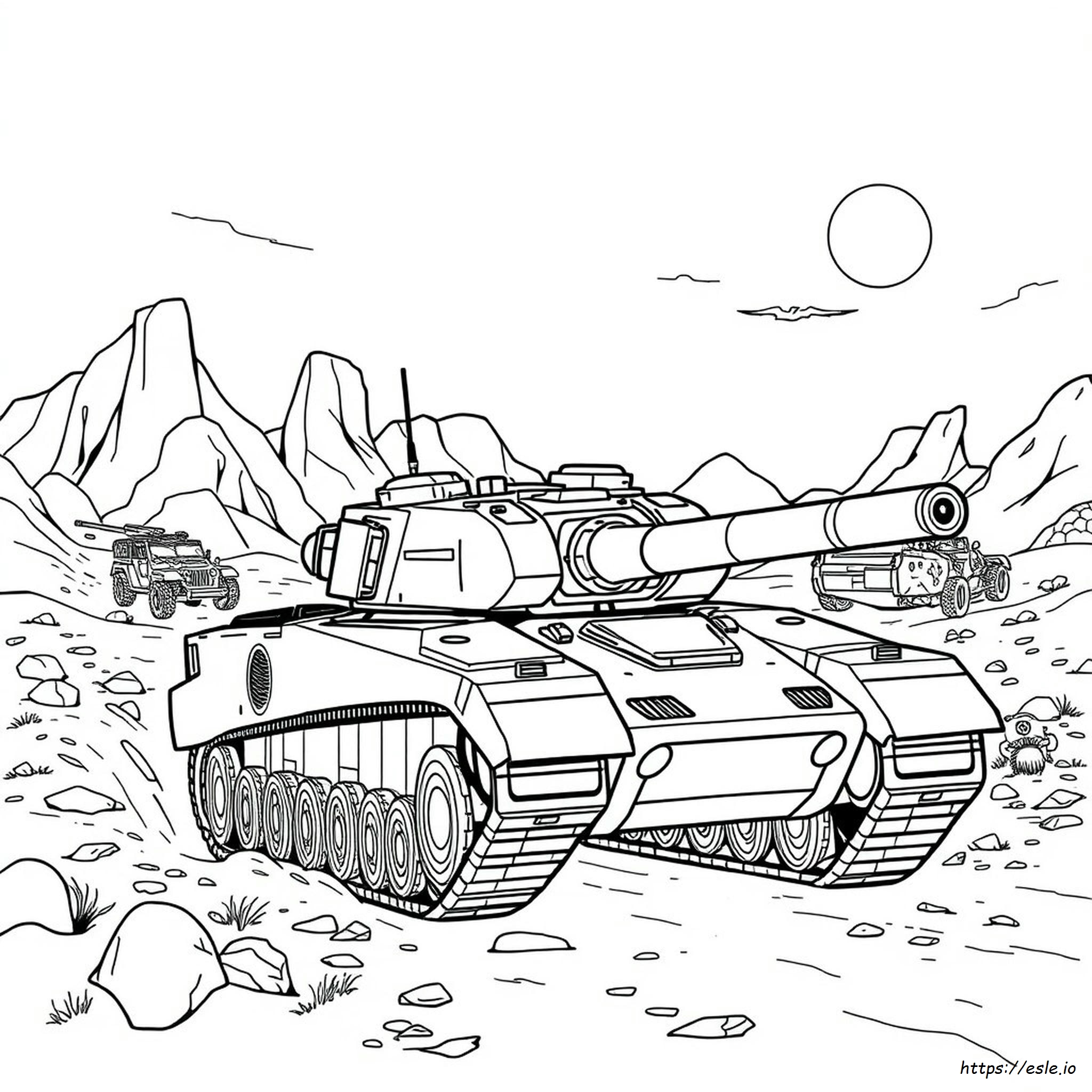 Halo Tank Coloring Pages