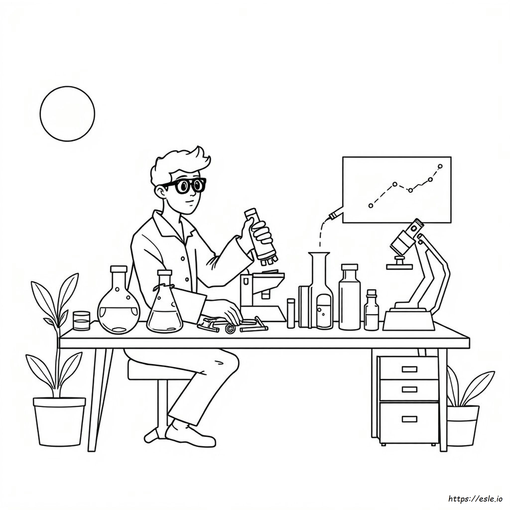 Science Coloring Pages For Adults