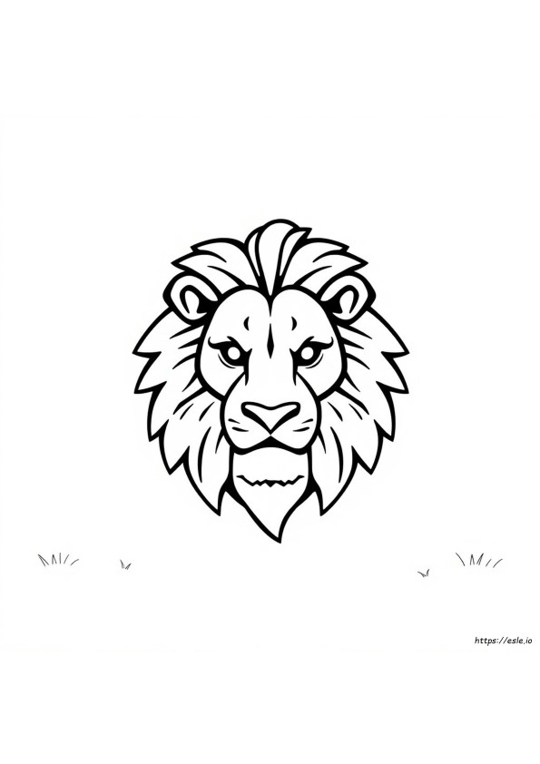 Brisbane Lions Logo Kleurplaat