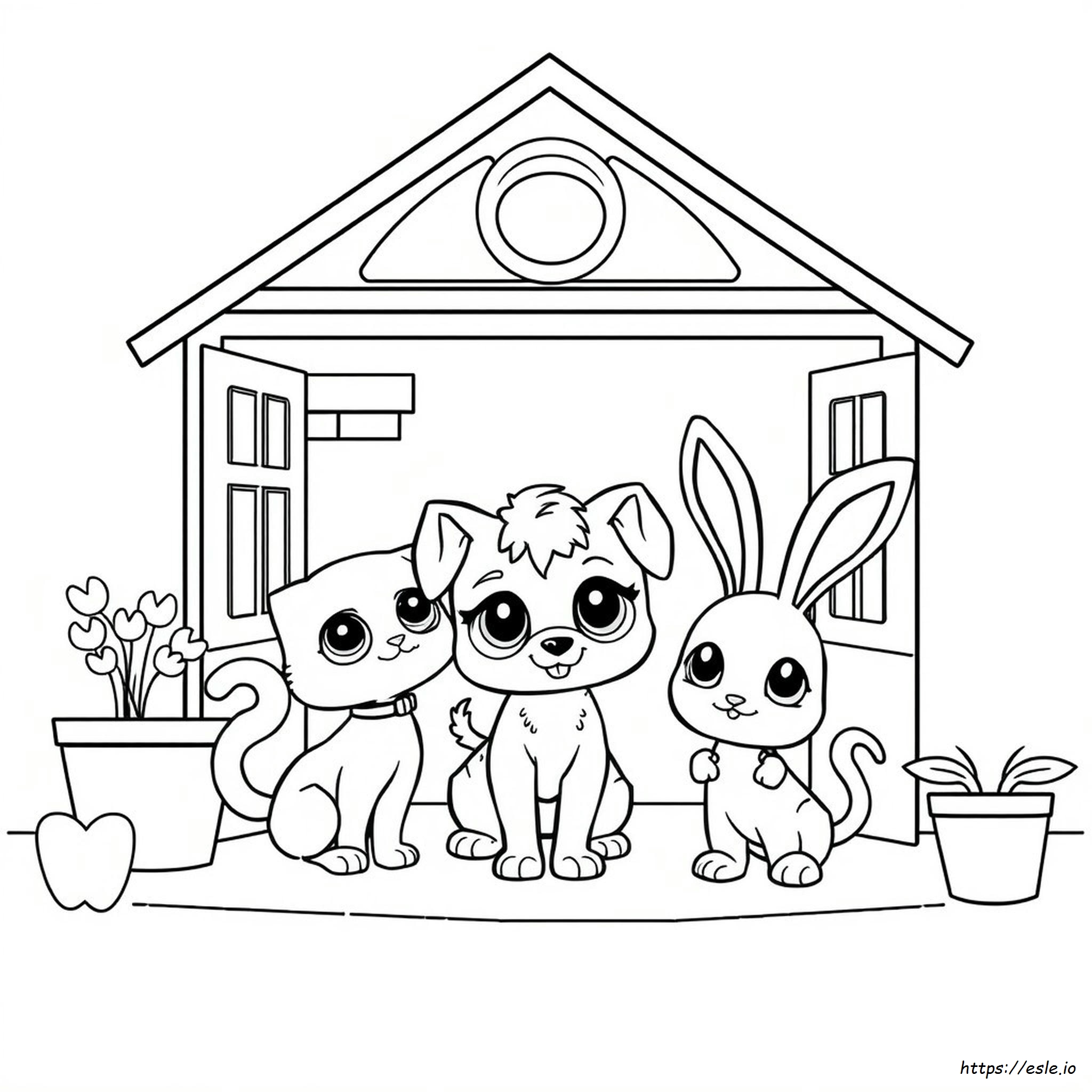 Littlest Pet Shop Coloring Pages To Color Online