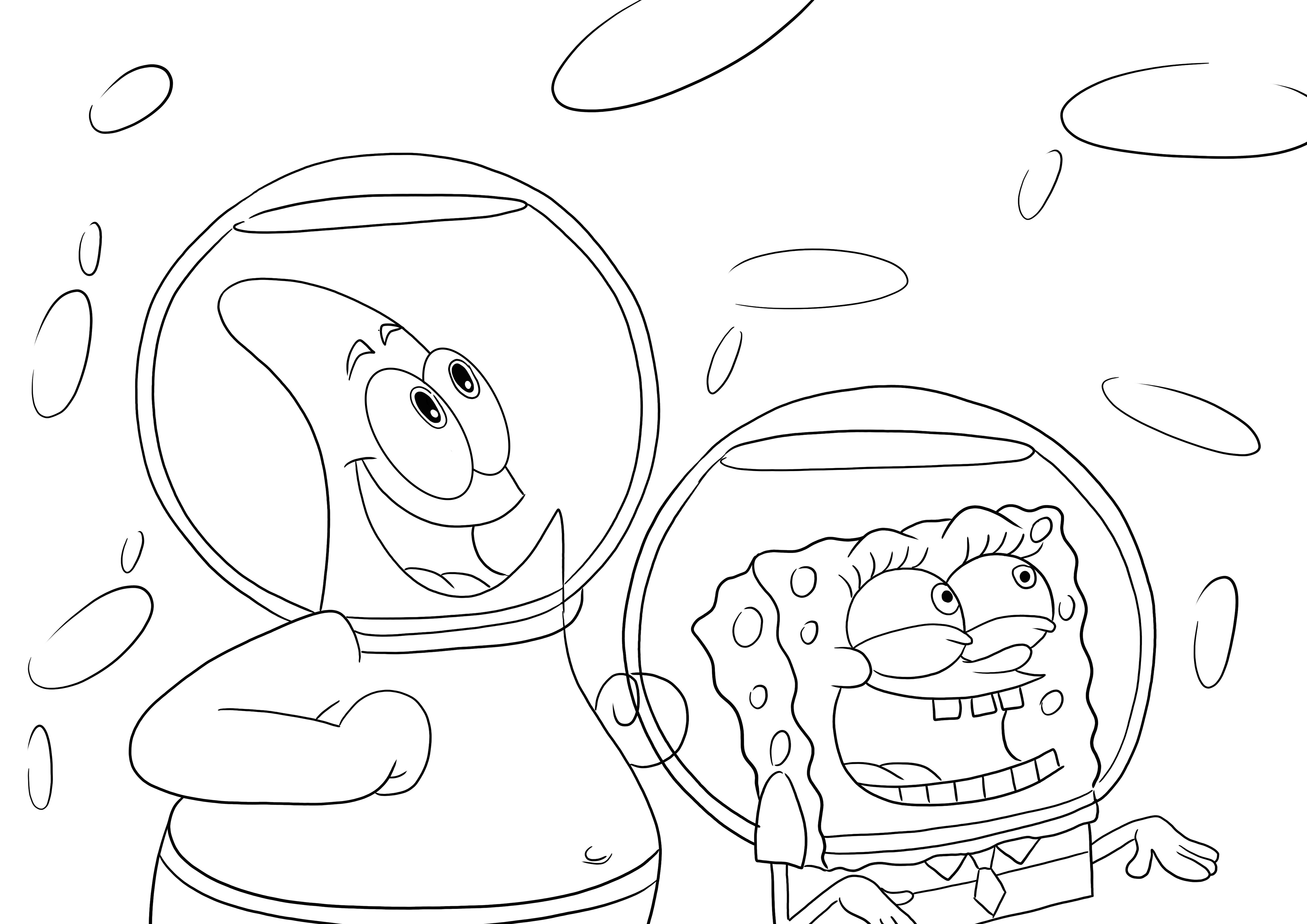 SpongeBob Kanciastoporty i Patrick Star