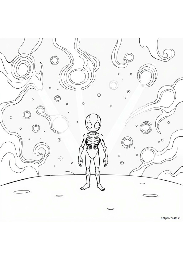 Coloriage Monstres Rigolos